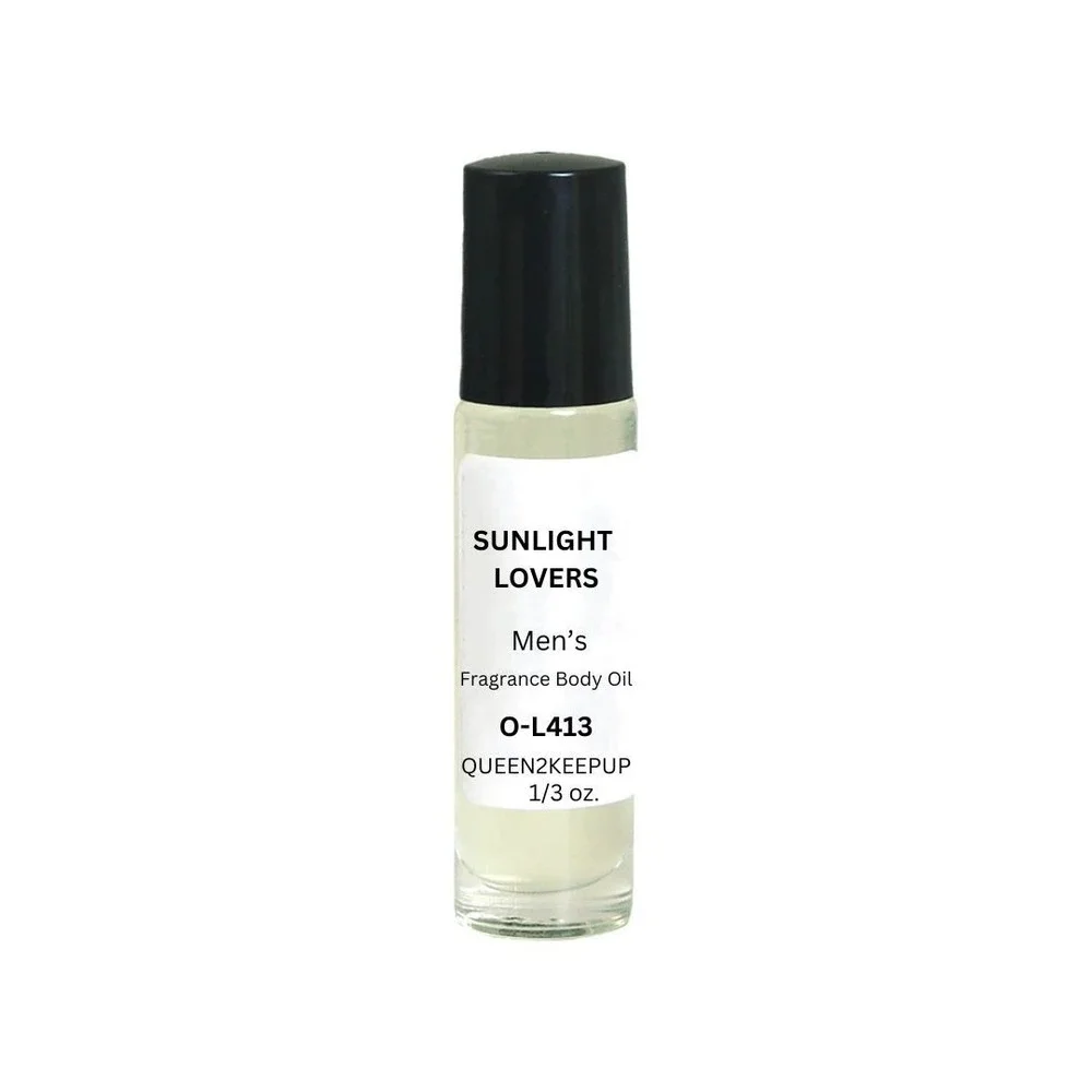 Sunlight Lovers (Men) Body Oil 10 ml Fragrance All Natural 1/3 oz Roll-On Scent